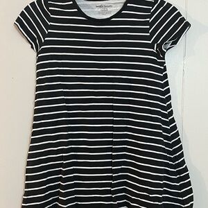 Bobbie Brooks Black and White Striped Top